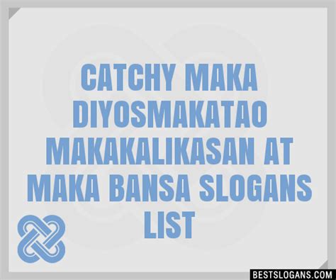 slogan makabansa|100+ Catchy Maka Bansa Slogans 2024 + Generator .